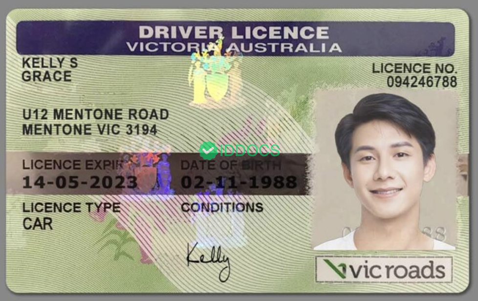 Australia Victoria Province Driver's License