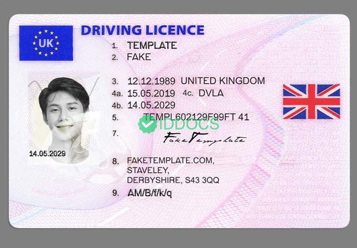 UK Driver License (v3)