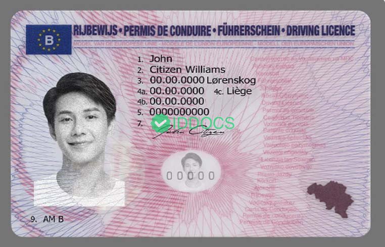 Belgian driver's license